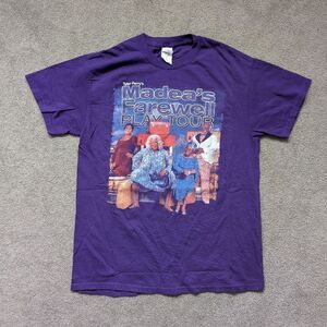 Madea's Farewell Play Tour Purple cotton Tee (Medium)